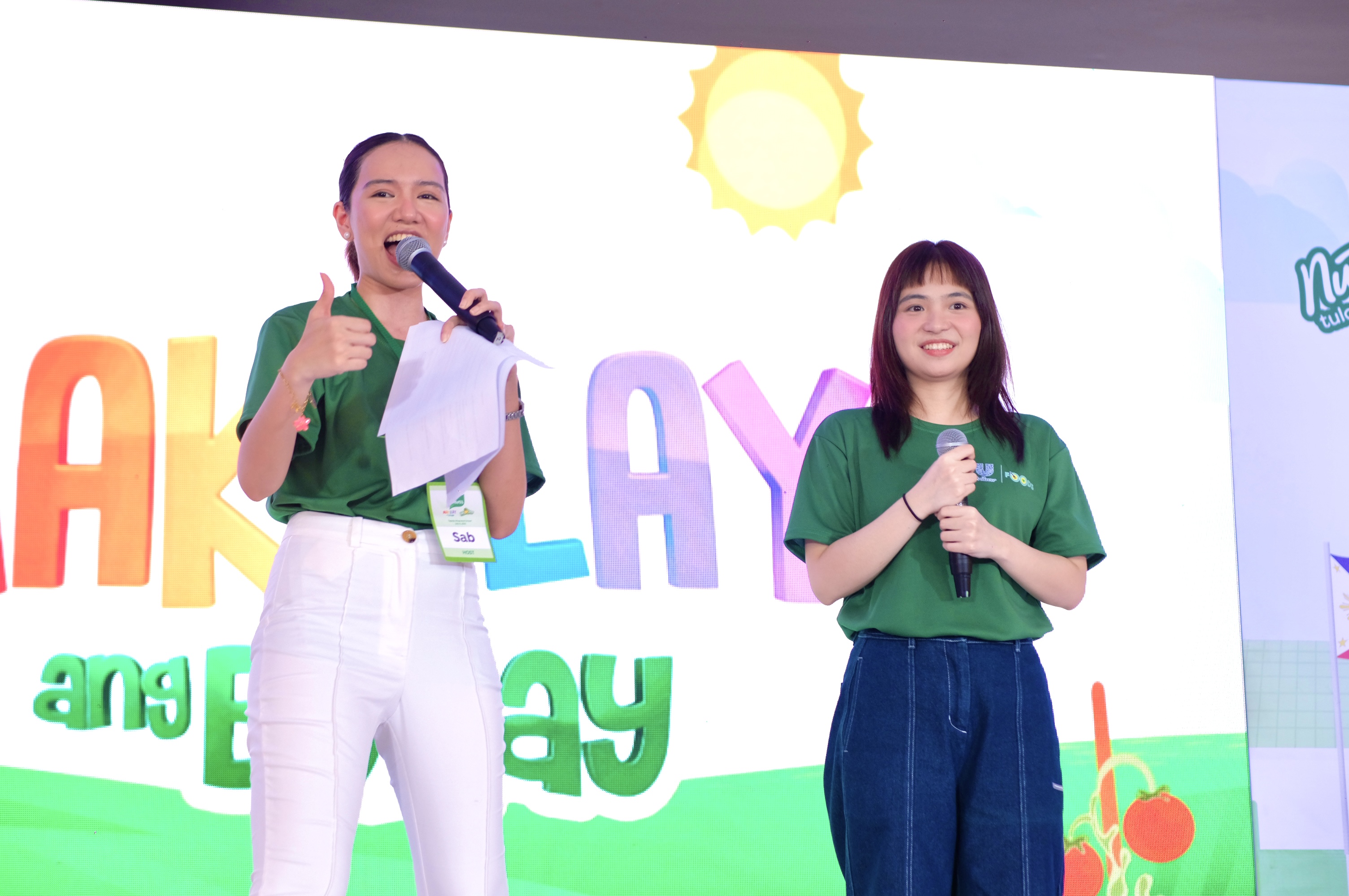 Sab San Diego and Sharlene San Pedro